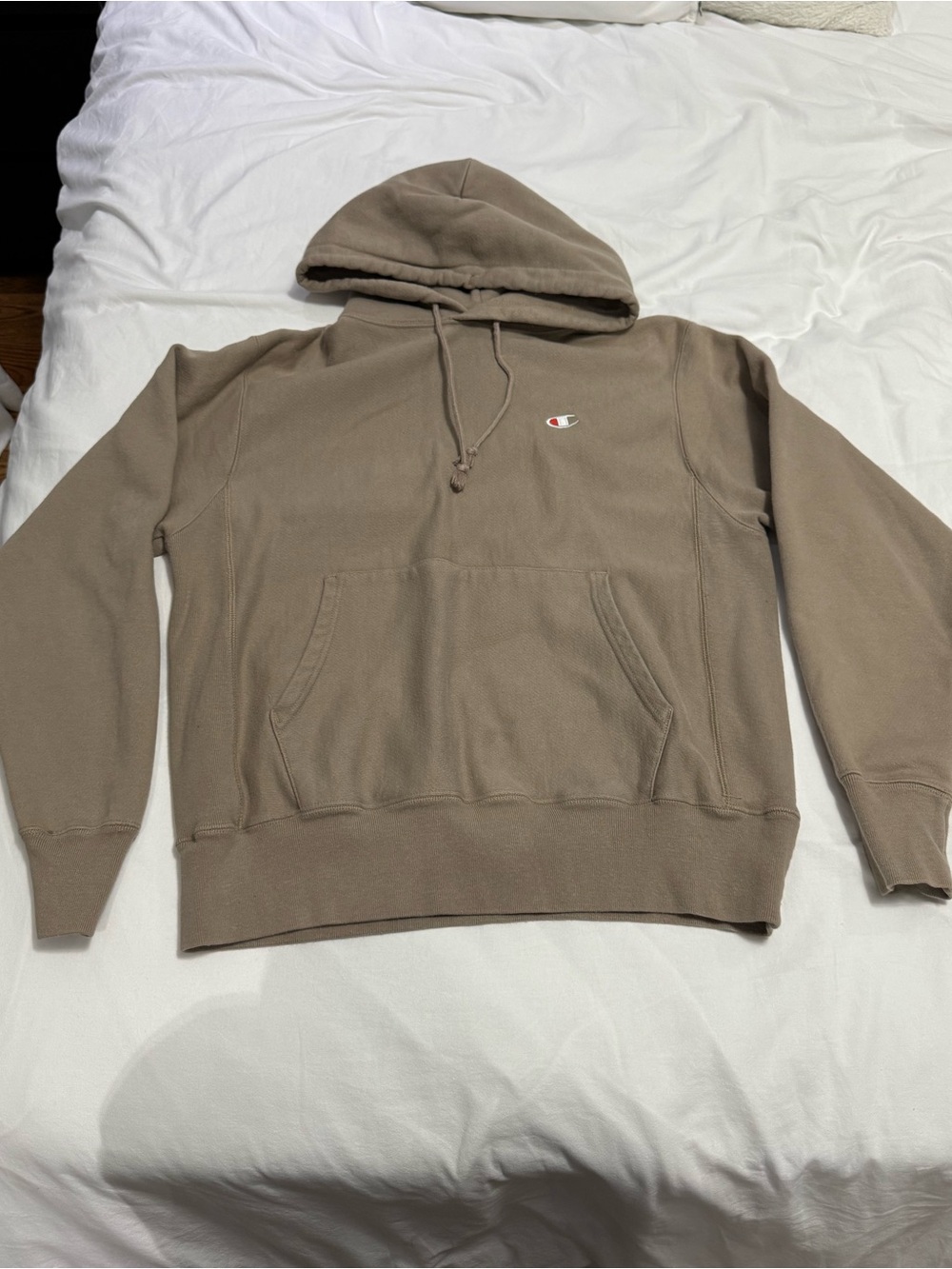 Champion Light Brown Neutral Hoodie